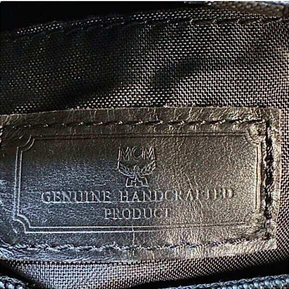 MCM Vintage Visetos Nylon Shoulder Bag - Made In Germany with COA - Picture 11 of 17